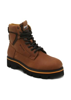 BLAUER Skórzane trapery RUSK01 ze sklepu Gomez Fashion Store w kategorii Buty zimowe męskie - zdjęcie 184307524