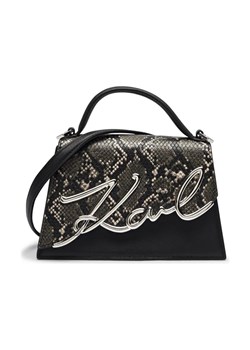 Karl Lagerfeld Skórzany kuferek k/signature 2.0 ze sklepu Gomez Fashion Store w kategorii Kuferki - zdjęcie 184307573