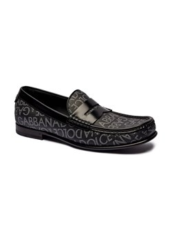 Dolce & Gabbana Mokasyny | z dodatkiem skóry ze sklepu Gomez Fashion Store w kategorii Mokasyny męskie - zdjęcie 184307630