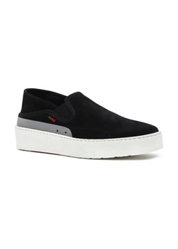 HUGO Skórzane slip on Evan Slon sdhc ze sklepu Gomez Fashion Store w kategorii Trampki męskie - zdjęcie 184307700