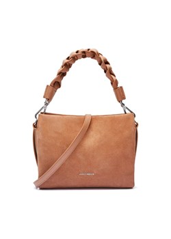 Coccinelle Skórzana torebka na ramię boheme suede bimaterial ze sklepu Gomez Fashion Store w kategorii Listonoszki - zdjęcie 184307723