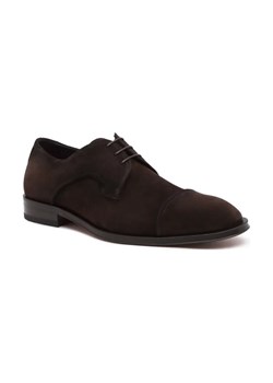 BOSS BLACK Skórzane derby Derrek_Derb_sdctly ze sklepu Gomez Fashion Store w kategorii Buty eleganckie męskie - zdjęcie 184307773
