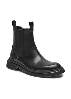 HUGO Skórzane sztyblety Rikky ze sklepu Gomez Fashion Store w kategorii Buty zimowe męskie - zdjęcie 184307803