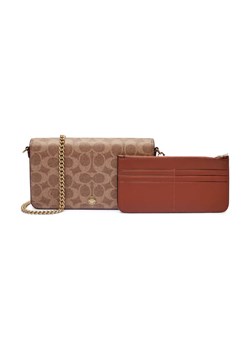 Coach Listonoszka + etui na karty MILA | z dodatkiem skóry ze sklepu Gomez Fashion Store w kategorii Kopertówki - zdjęcie 184307811