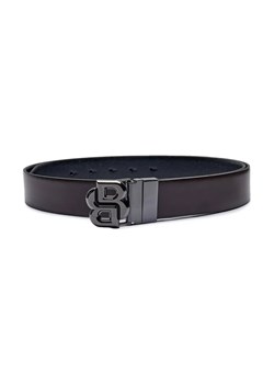 BOSS BLACK Skórzany dwustronny pasek B_Icon-S-Gb35 ze sklepu Gomez Fashion Store w kategorii Paski męskie - zdjęcie 184307904