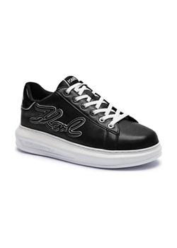 Karl Lagerfeld Skórzane sneakersy KAPRI Signia Emboss ze sklepu Gomez Fashion Store w kategorii Buty sportowe damskie - zdjęcie 184307914
