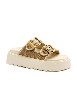 Casadei Klapki ARUBA BAMBU | z dodatkiem skóry ze sklepu Gomez Fashion Store w kategorii Klapki damskie - zdjęcie 184307950