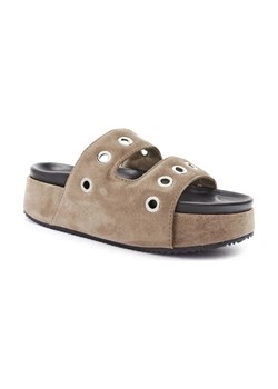 INUIKII Skórzane klapki ze sklepu Gomez Fashion Store w kategorii Klapki damskie - zdjęcie 184307954