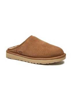 UGG Skórzane mule CLASSIC | z dodatkiem wełny ze sklepu Gomez Fashion Store w kategorii Kapcie męskie - zdjęcie 184308020