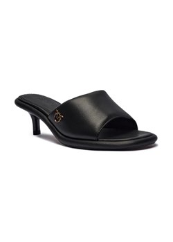 Pinko Skórzane klapki na szpilce TARA 01 ze sklepu Gomez Fashion Store w kategorii Klapki damskie - zdjęcie 184308080