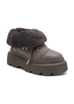 INUIKII Skórzane śniegowce Endurance | z dodatkiem wełny ze sklepu Gomez Fashion Store w kategorii Śniegowce damskie - zdjęcie 184308142