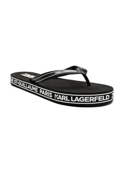 Karl Lagerfeld Japonki KOSTA MNS Maison Border Thong ze sklepu Gomez Fashion Store w kategorii Klapki damskie - zdjęcie 184308190