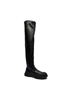 Weekend MaxMara Muszkieterki Ballata | z dodatkiem skóry ze sklepu Gomez Fashion Store w kategorii Kozaki damskie - zdjęcie 184308374
