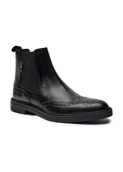 BOSS BLACK Skórzane sztyblety Calev ze sklepu Gomez Fashion Store w kategorii Buty zimowe męskie - zdjęcie 184308523