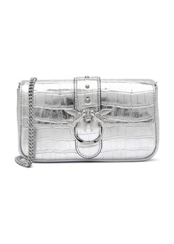 Pinko Skórzana listonoszka LOVE ONE POCKET SIMPLY C ze sklepu Gomez Fashion Store w kategorii Listonoszki - zdjęcie 184308562