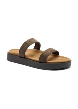 INUIKII Skórzane klapki STRAPPY ze sklepu Gomez Fashion Store w kategorii Klapki damskie - zdjęcie 184308611