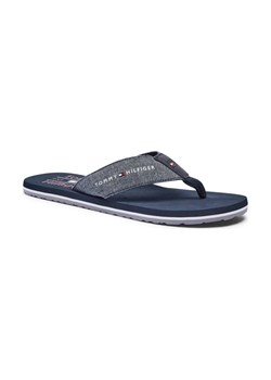 Tommy Hilfiger Lniane japonki CHAMBRAY ze sklepu Gomez Fashion Store w kategorii Klapki męskie - zdjęcie 184308654