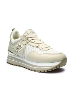 Liu Jo Sneakersy MAXI WONDER 01 | z dodatkiem skóry ze sklepu Gomez Fashion Store w kategorii Buty sportowe damskie - zdjęcie 184308814