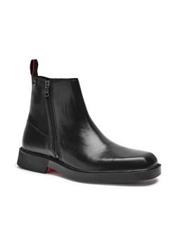 HUGO Skórzane buty wysokie IKER ze sklepu Gomez Fashion Store w kategorii Buty zimowe męskie - zdjęcie 184308934