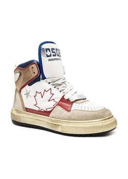 Dsquared2 Skórzane sneakersy Boogie ze sklepu Gomez Fashion Store w kategorii Buty sportowe męskie - zdjęcie 184309012