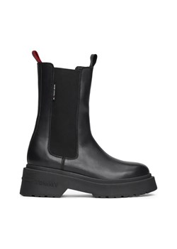 Tommy Jeans Skórzane sztyblety ze sklepu Gomez Fashion Store w kategorii Botki - zdjęcie 184309044
