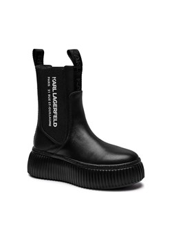 Karl Lagerfeld Skórzane sztyblety KREEPER LO ze sklepu Gomez Fashion Store w kategorii Botki - zdjęcie 184309193
