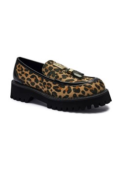 DKNY Loafersy GILLIAN | z dodatkiem skóry ze sklepu Gomez Fashion Store w kategorii Półbuty damskie - zdjęcie 184309244