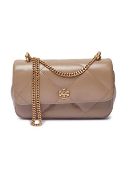 TORY BURCH Skórzana torebka na ramię Kira Diamond Quilt Mini ze sklepu Gomez Fashion Store w kategorii Listonoszki - zdjęcie 184309302