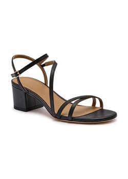 BOSS BLACK Skórzane sandały na słupku Emberlyn_San50_VC ze sklepu Gomez Fashion Store w kategorii Sandały damskie - zdjęcie 184309324