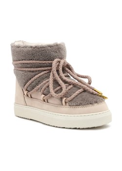 INUIKII Skórzany śniegowce CURLY | z dodatkiem wełny ze sklepu Gomez Fashion Store w kategorii Śniegowce damskie - zdjęcie 184309351