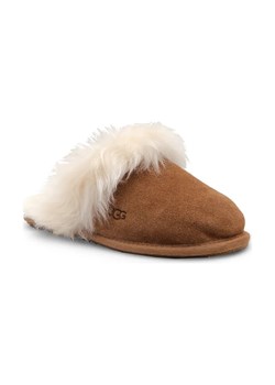 UGG Skórzane obuwie domowe SCUFF SIS | z dodatkiem wełny ze sklepu Gomez Fashion Store w kategorii Kapcie damskie - zdjęcie 184309444