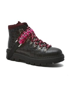 Pinko Skórzane botki ZENZERO SCARPA ze sklepu Gomez Fashion Store w kategorii Workery damskie - zdjęcie 184309721