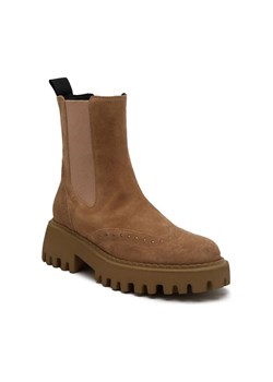 Marc Cain Skórzane sztyblety ze sklepu Gomez Fashion Store w kategorii Workery damskie - zdjęcie 184309751