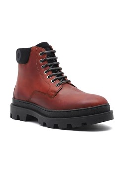 HUGO Skórzane buty Graham ze sklepu Gomez Fashion Store w kategorii Buty zimowe męskie - zdjęcie 184309764