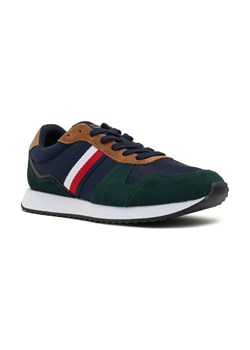 Tommy Hilfiger Sneakersy RUNNER EVO MIX ESS | z dodatkiem skóry ze sklepu Gomez Fashion Store w kategorii Buty sportowe męskie - zdjęcie 184309792