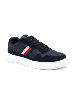 Tommy Hilfiger Skórzane sneakersy LIGHTWEIGHT LEATHER MIX CUP ze sklepu Gomez Fashion Store w kategorii Buty sportowe męskie - zdjęcie 184309802