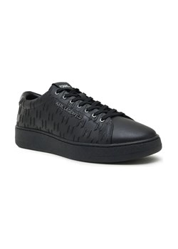 Karl Lagerfeld Skórzane sneakersy KOURT III Monogram Emboss Lo ze sklepu Gomez Fashion Store w kategorii Buty sportowe męskie - zdjęcie 184309840