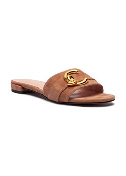 Coccinelle Skórzane klapki C-ME ze sklepu Gomez Fashion Store w kategorii Klapki damskie - zdjęcie 184309963