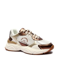 Karl Lagerfeld Sneakersy KOMET Maison | z dodatkiem skóry ze sklepu Gomez Fashion Store w kategorii Buty sportowe damskie - zdjęcie 184310014