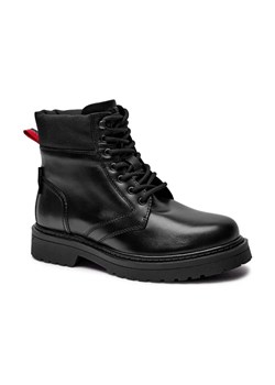 Tommy Jeans Skórzane trapery TJM LACE UP BOOT ze sklepu Gomez Fashion Store w kategorii Buty zimowe męskie - zdjęcie 184310053