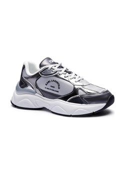 Karl Lagerfeld Sneakersy KOMET Maison | z dodatkiem skóry ze sklepu Gomez Fashion Store w kategorii Buty sportowe damskie - zdjęcie 184310123