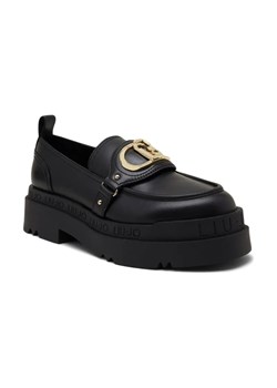 Liu Jo Skórzane mokasyny LOVE 41 ze sklepu Gomez Fashion Store w kategorii Mokasyny damskie - zdjęcie 184310170