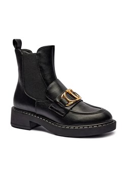 TWINSET Skórzane sztyblety ze sklepu Gomez Fashion Store w kategorii Botki - zdjęcie 184310300