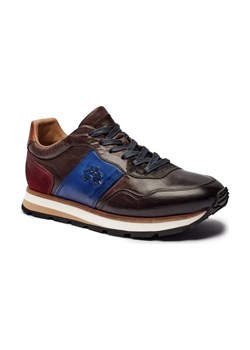 La Martina Skórzane sneakersy SCARPA ze sklepu Gomez Fashion Store w kategorii Buty sportowe męskie - zdjęcie 184310323