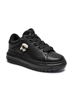 Karl Lagerfeld Skórzane sneakersy KAPRI LUG - id: KL245W000021066 - marki Karl Lagerfeld - 184310350 Karl Lagerfeld Skórzane sneakersy KAPRI LUG ze sklepu Gomez Fashion Store w kategorii Buty sportowe damskie - zdjęcie 184310350