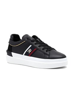 Tommy Hilfiger Skórzane trampki CORP WEBBING COURT ze sklepu Gomez Fashion Store w kategorii Trampki damskie - zdjęcie 184310580