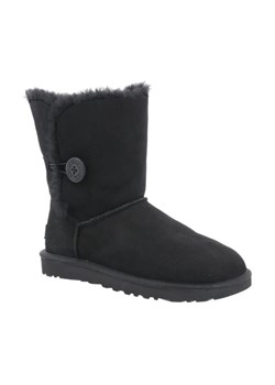 UGG Skórzane śniegowce W Bailey Button II | z dodatkiem wełny ze sklepu Gomez Fashion Store w kategorii Śniegowce damskie - zdjęcie 184310583
