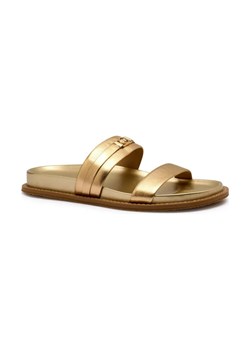 Michael Kors Skórzane klapki MANDY ze sklepu Gomez Fashion Store w kategorii Klapki damskie - zdjęcie 184310694