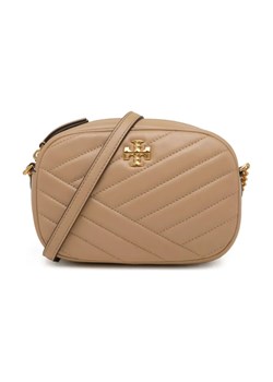 TORY BURCH Skórzana listonoszka Kira Chevron Camera ze sklepu Gomez Fashion Store w kategorii Listonoszki - zdjęcie 184310712