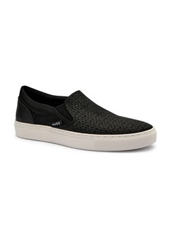HUGO Slip on Morrie_Slon_rnmono ze sklepu Gomez Fashion Store w kategorii Trampki męskie - zdjęcie 184310740
